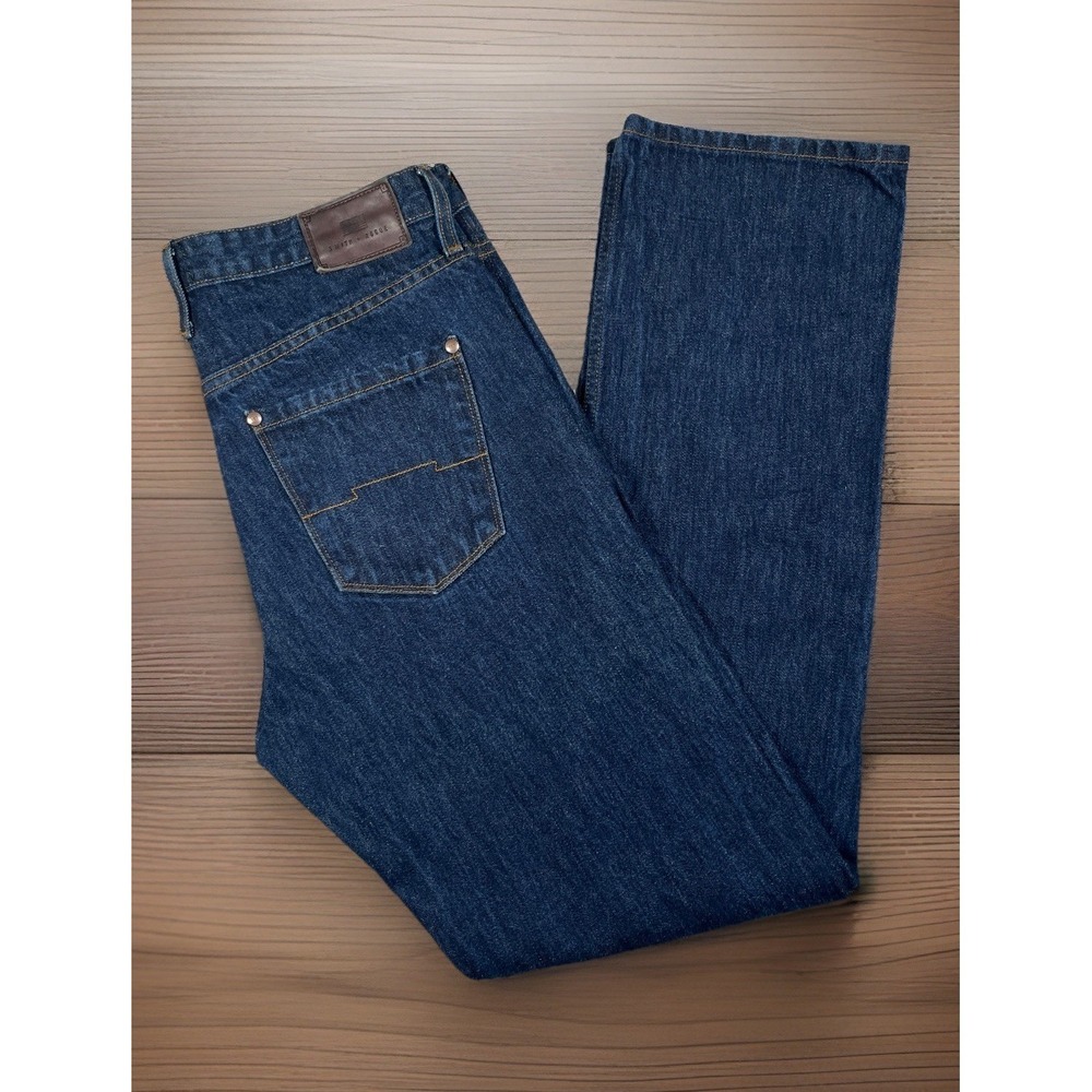 Smith + Rogue No. 777 Western Cut Jeans Men 32x34 Medium Wash Made in USA Denim